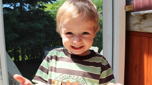 Mikael Dufresne, 2 ans, Chambly